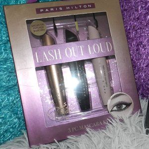 Paris Hilton Lash Out Loud 3 Pc Kick it Up Mascara Gift set New/Nwt!